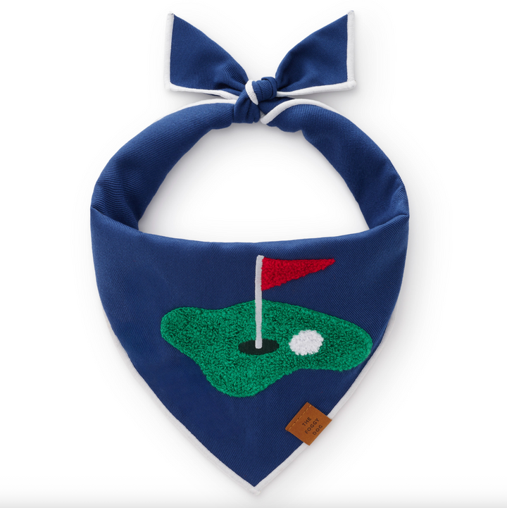 Golf Applique Dog Bandana