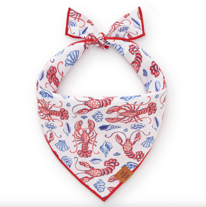 Printfresh x TFD Lobster Landing Dog Bandana
