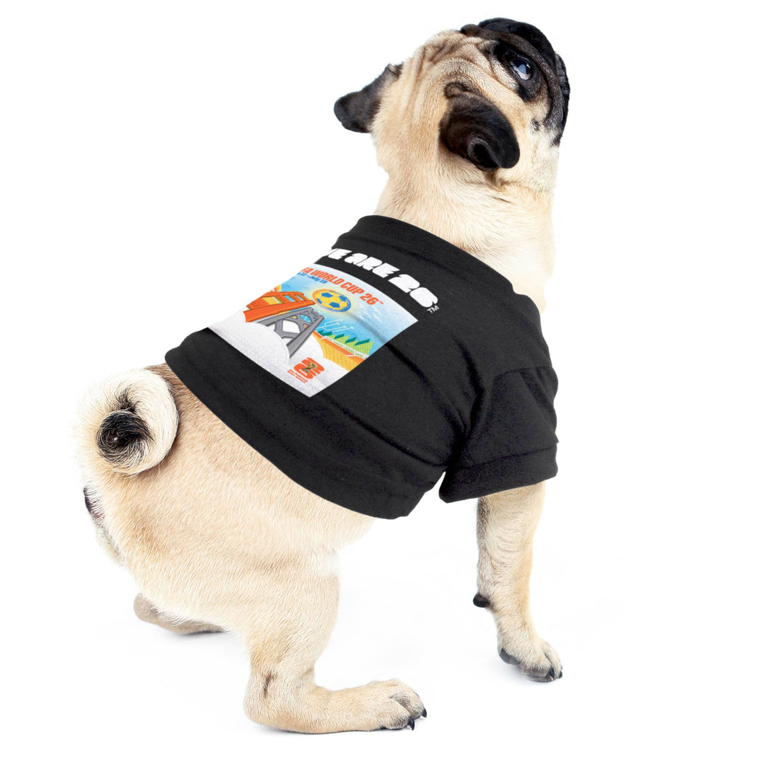 2026 FIFA World Cup Host City Pet T-Shirt