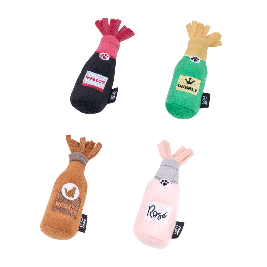 ZippyClaws® Catnip Crusherz Alcohol 4-Pack