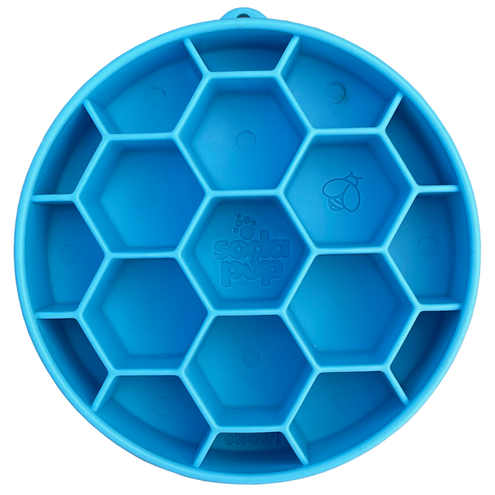 Honeycomb Design eBowl Enrichment Slow Feeder Bowl