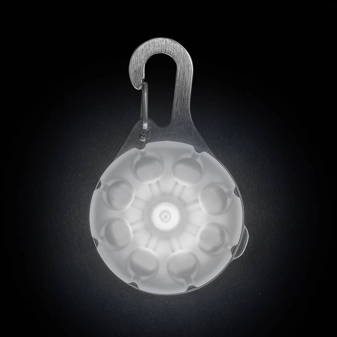 SpotLit® Rechargeable Collar Light - White