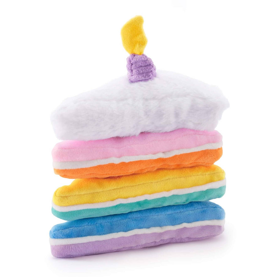Birthday Cake Interactive Snuffle Dog Toy