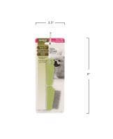 Dog Flea Comb w/Plastic Handle-Long Hair