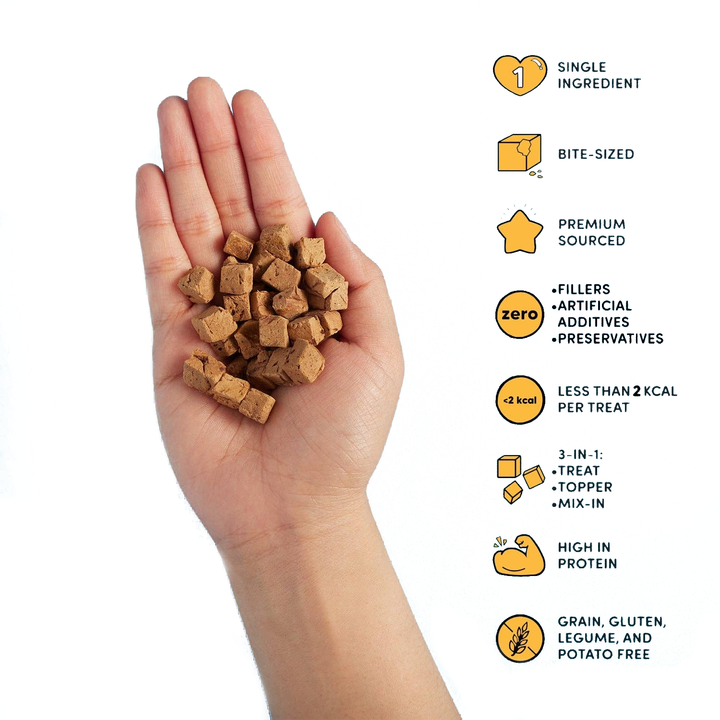 Duck Liver - Freeze Dried Raw Teeny Tiny Treats
