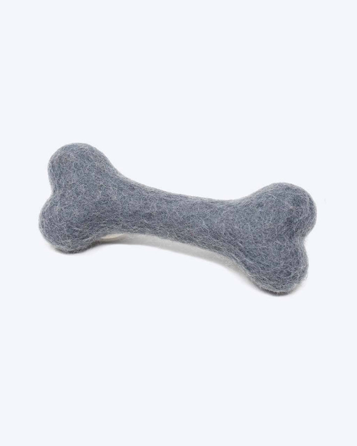 Spring Woolbone Wool Dog Toy