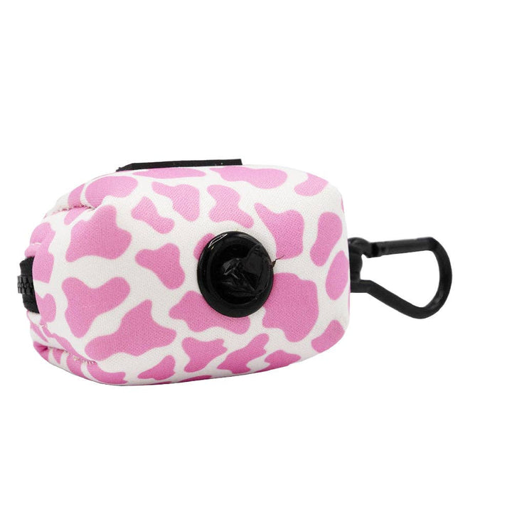 Dog Waste Bag Holder Strawberry Milk