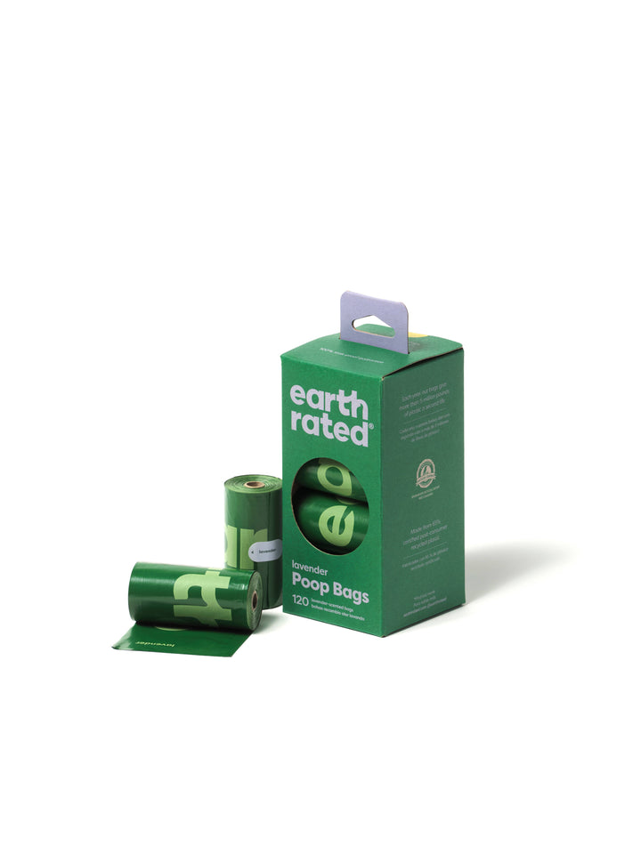 8 Rolls Unscented Poop Bags, 120ct