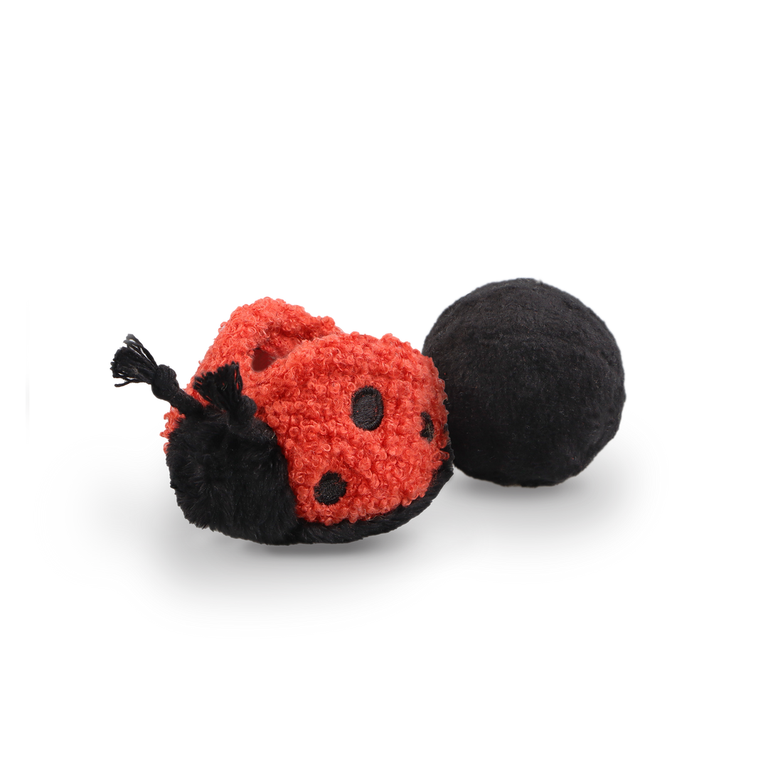 Ladybug Pop Enrichment Snuffle Toy