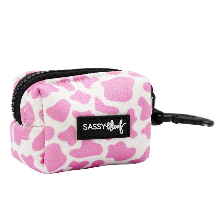 Dog Waste Bag Holder Strawberry Milk