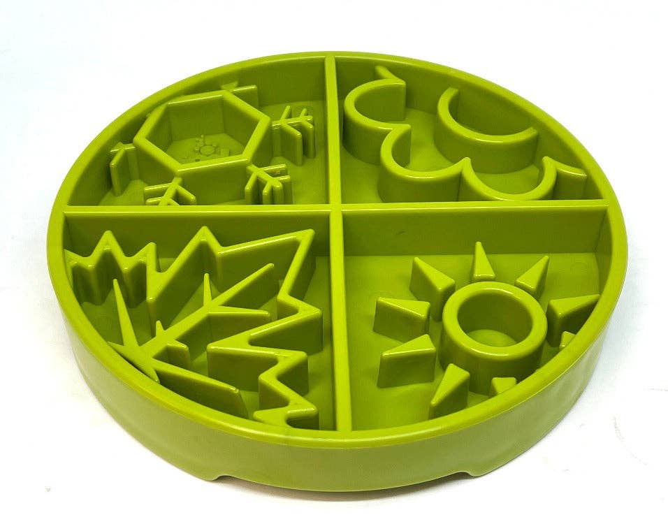 Four Seasons Design Shallow etRAY Enrichment Slow Feeder Bowl