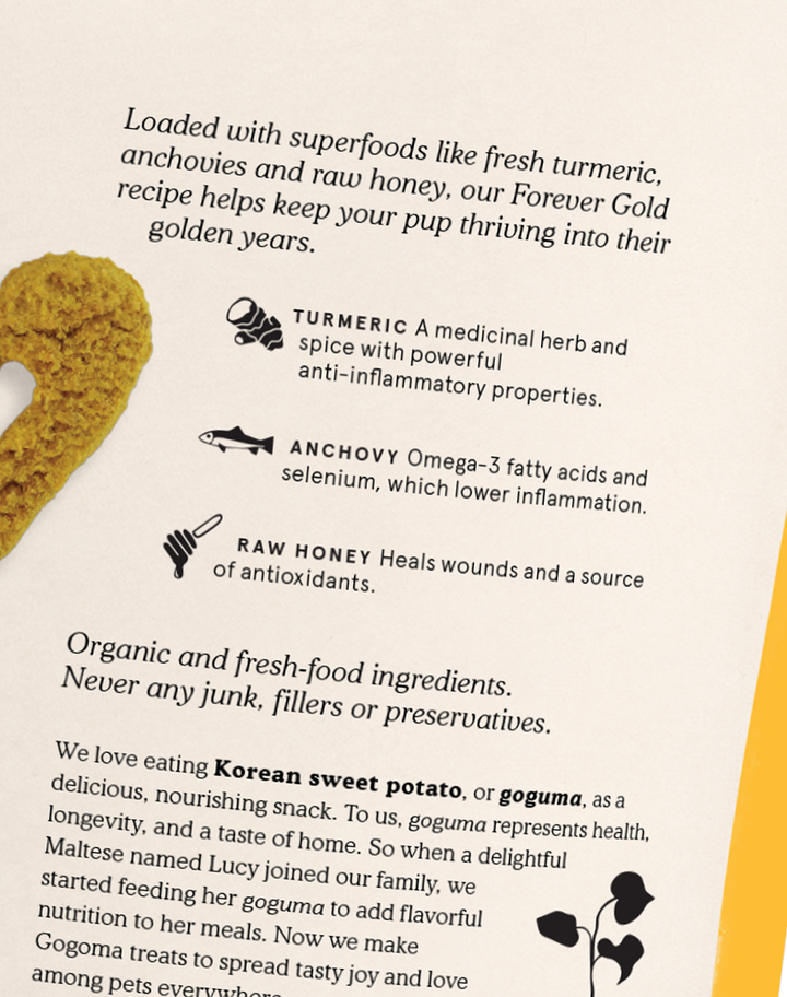 Forever Gold Sweet Potato Dog Treats