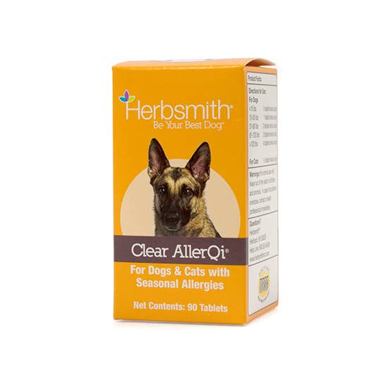 Clear AllerQi Seasonal Allergy Support for Dogs &amp; Cats