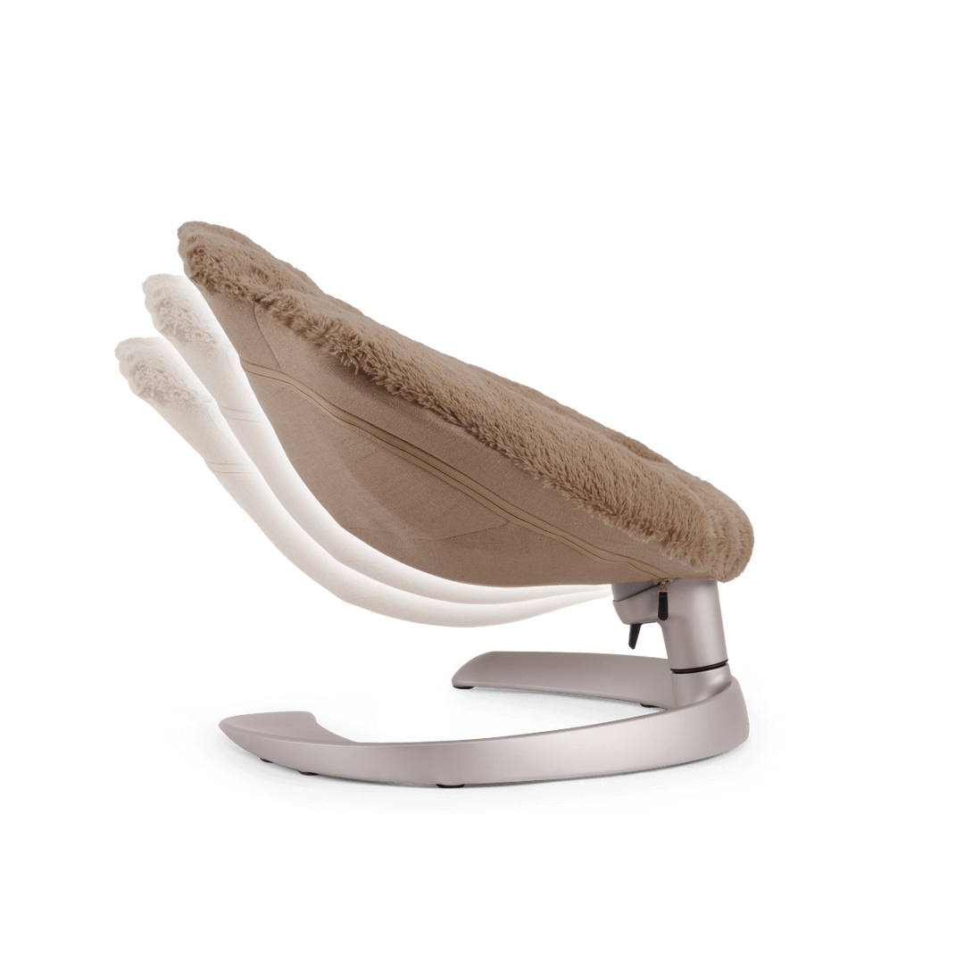 Shell Pet Bed and Swaying Lounger (Caramel)