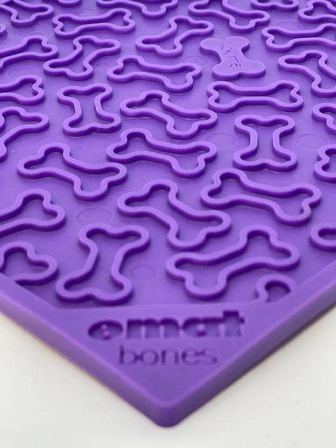 Bones eMat - Enrichment Lick Mat for Dogs and Cats