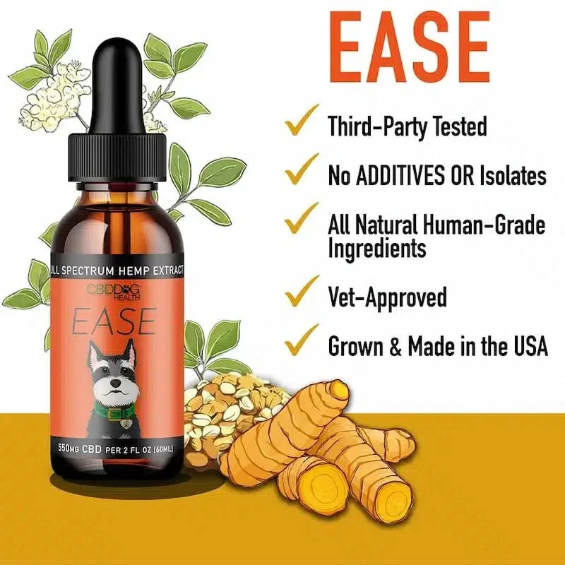 EASE: Organic CBD For Dogs - Mobility &amp; Itchy Dogs