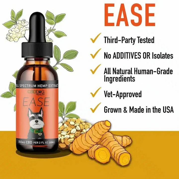 EASE: Organic CBD For Dogs - Mobility &amp; Itchy Dogs
