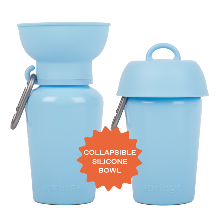 Dog Travel Water Bottle - 20oz Flip