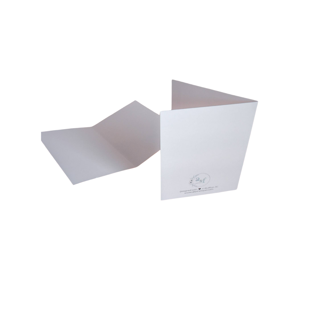 Black Lab Forest Greeting Card
