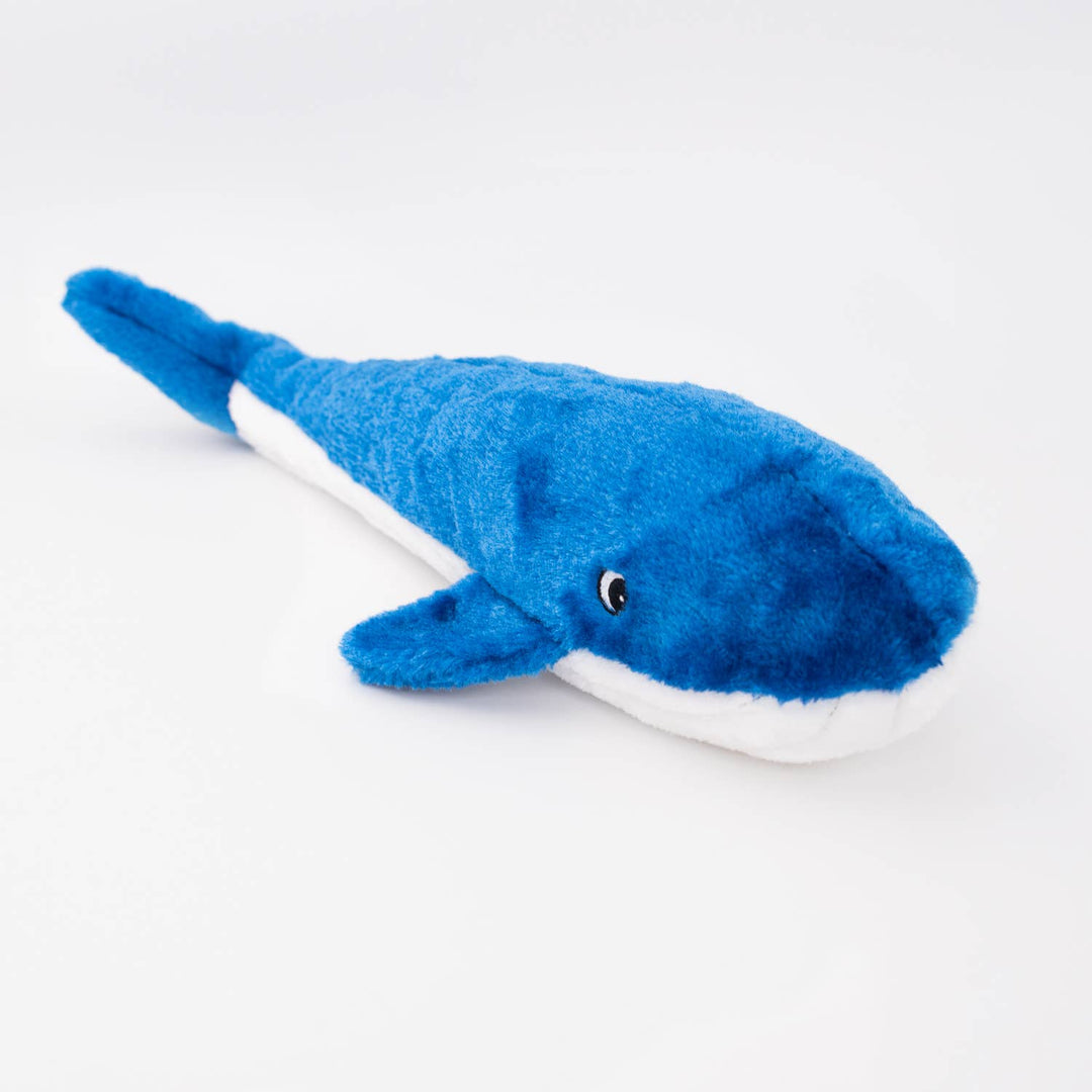 Jigglerz® Blue Whale Dog Toy