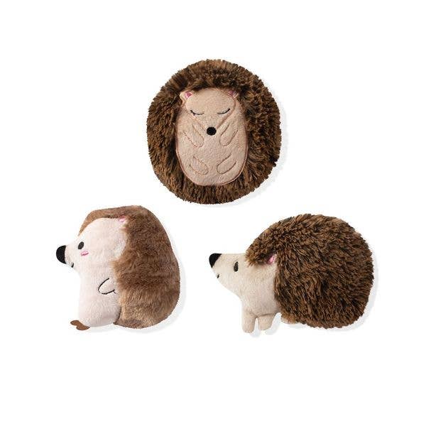 3 Piece Small Dog Toy Set - Hedgehogs