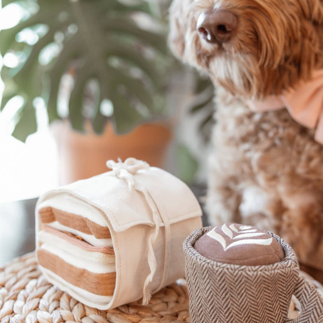 Ham &amp; Cheese Enrichment Dog Toy
