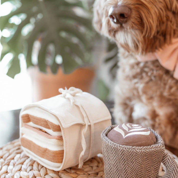 Ham &amp; Cheese Enrichment Dog Toy