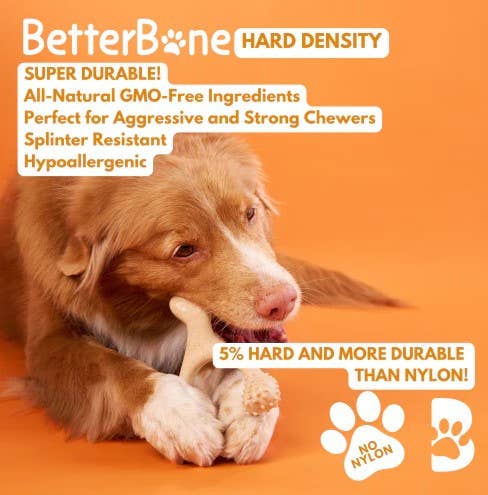 Hard Beef Dog Chew Toy Large
