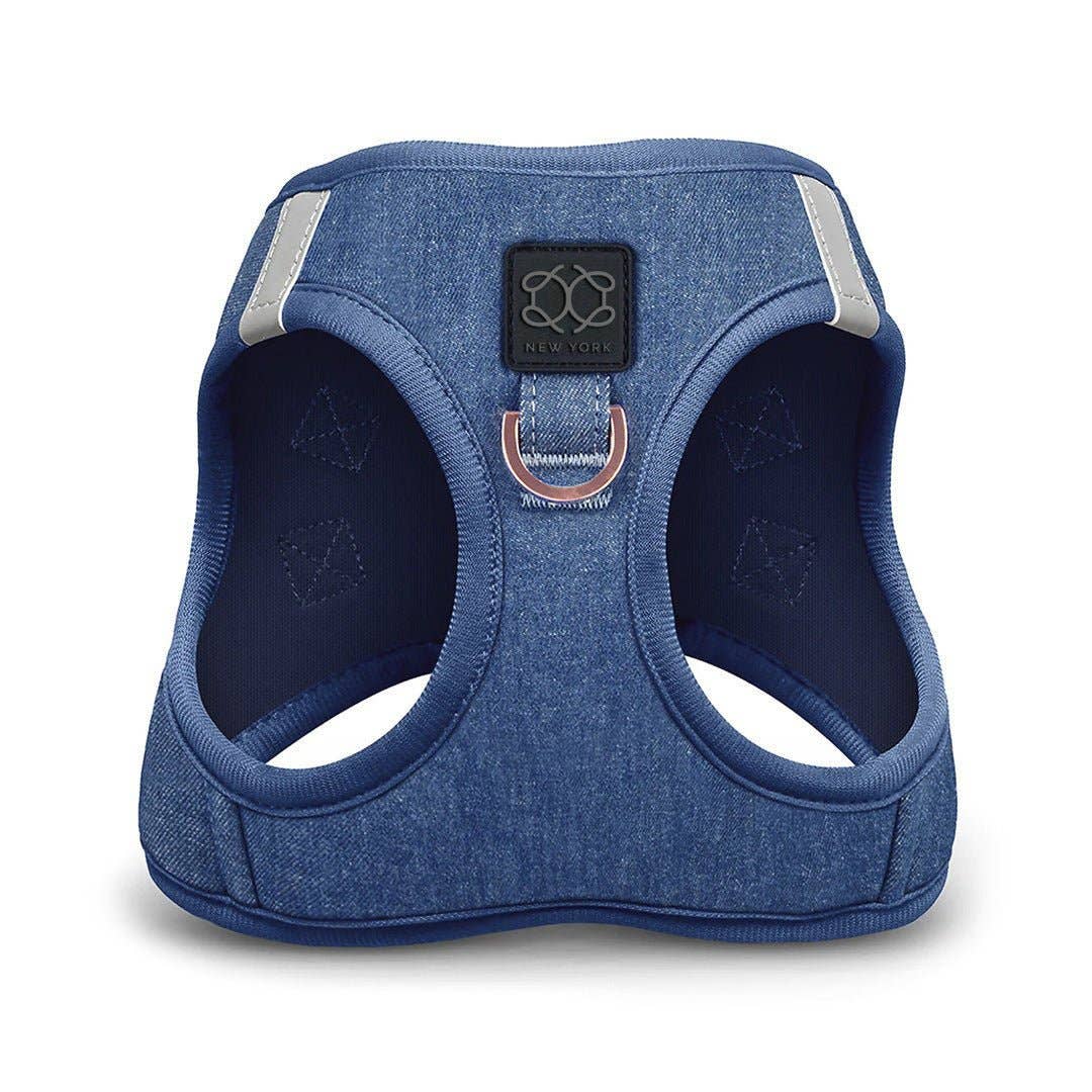 SoHo Dog Harness Denim