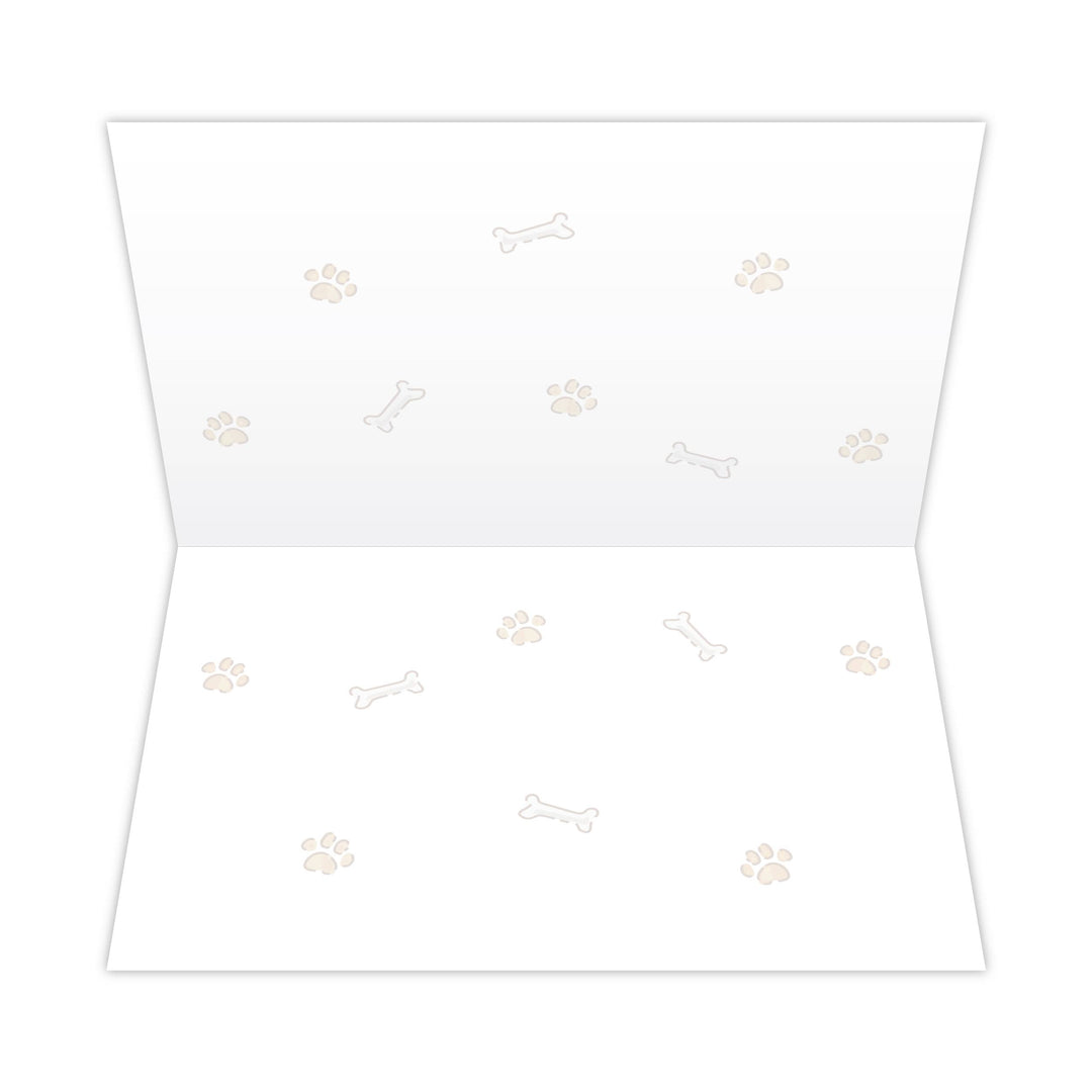 Thank You Card - Dog Figures