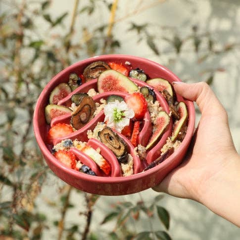Wave Slow Feeder Dog Bowls