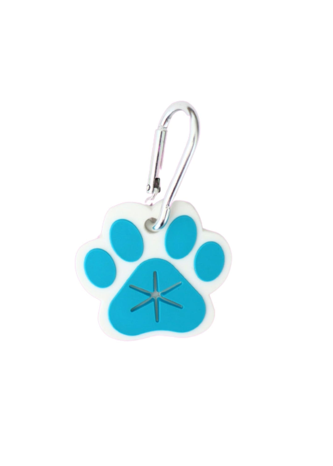 Teal Blue Paw Opala Poop Holder