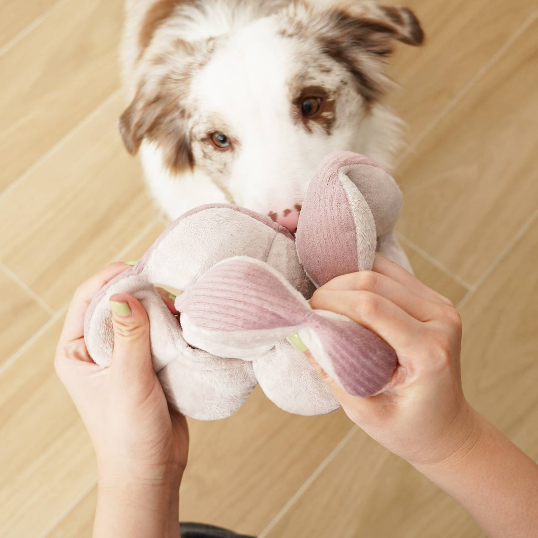 Monti Silent Enrichment Dog Toy Purple
