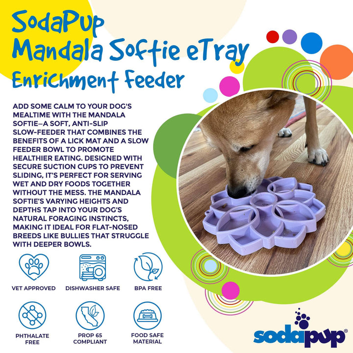 Mandala "Softie" eTray Enrichment Tray