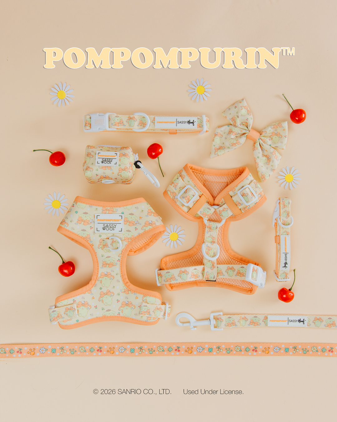 Pompompurin™ Dog Collar