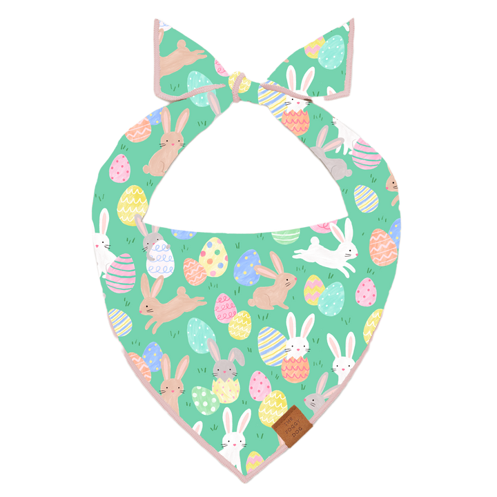 Hoppy Easter Reversible Dog Bandana