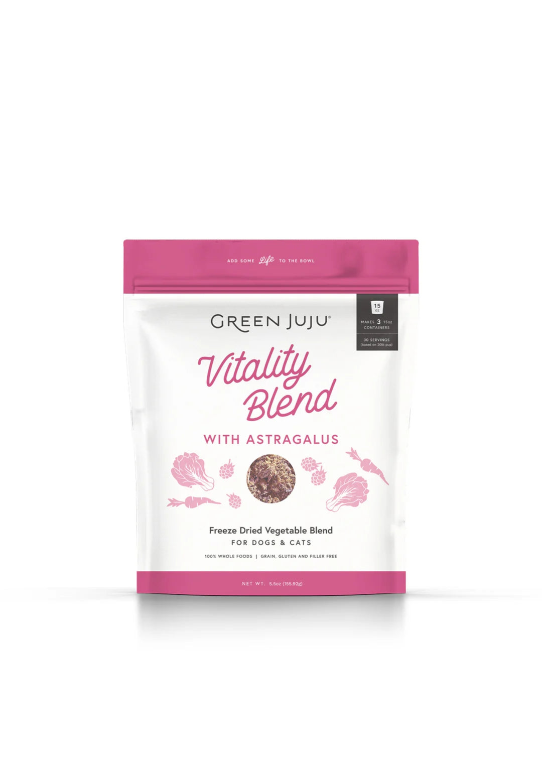 Freeze-Dried Vitality Blend with Astragulas 1.75oz