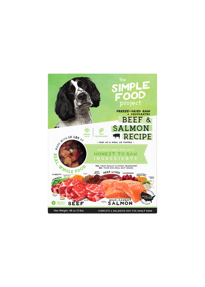 Beef &amp; Salmon Recipe, Original Nuggets