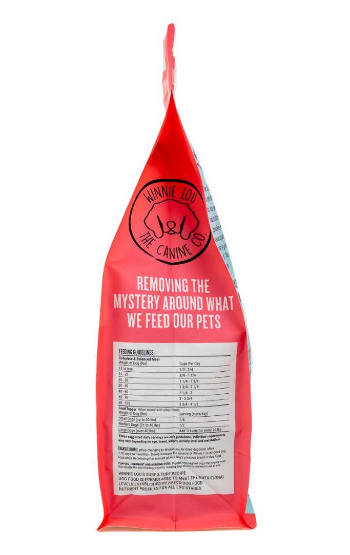 Gently Air-Dried Dog Food - Surf + Turf