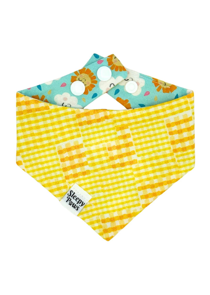 Sunshine Smiles Pet Bandana