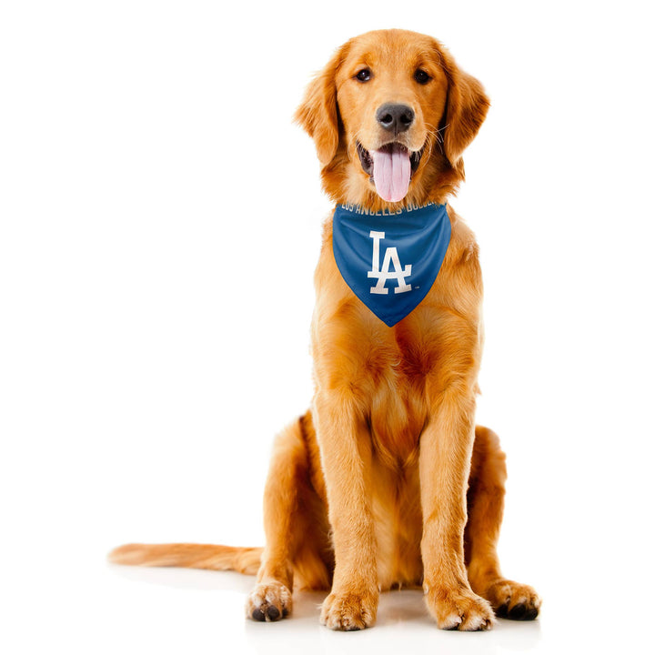 MLB LA Dodgers Reversible Pet Bandana