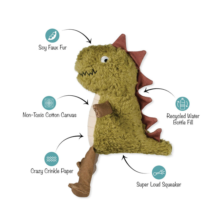 Small Arm, Big Heart Earth Friendly Dog Toy