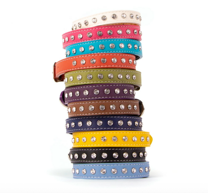 Tuscan Collar with One Row of Crystals