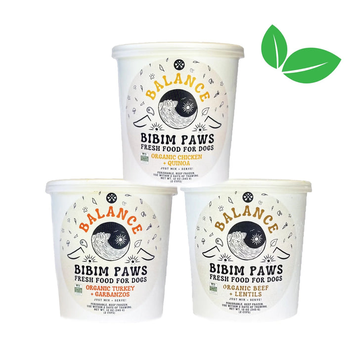 Organic Balance Bowls for Dogs
