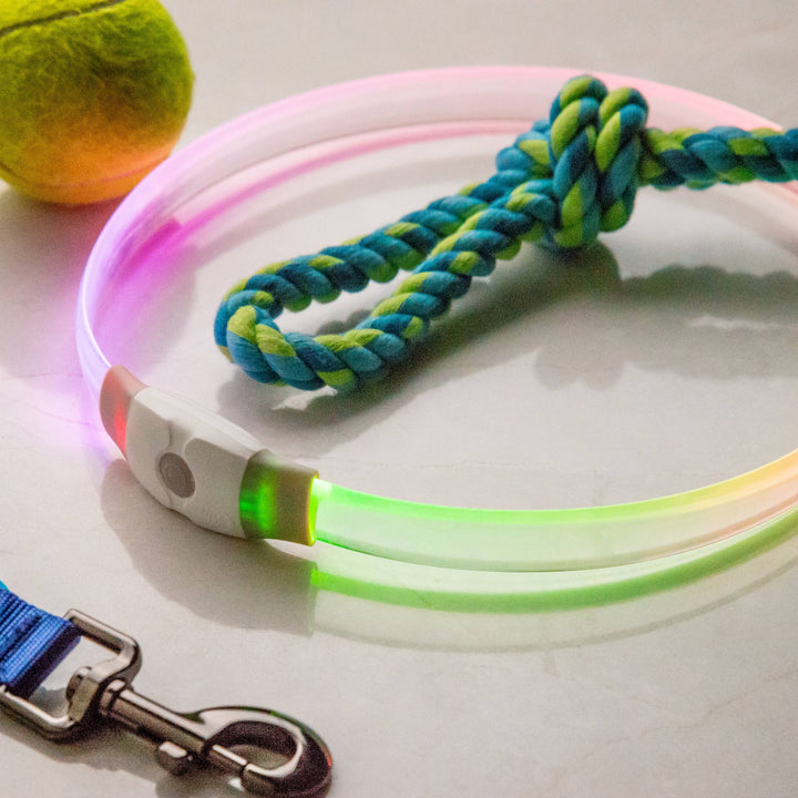 NiteHowl Max Rechargeable LED Safety Necklace Disco