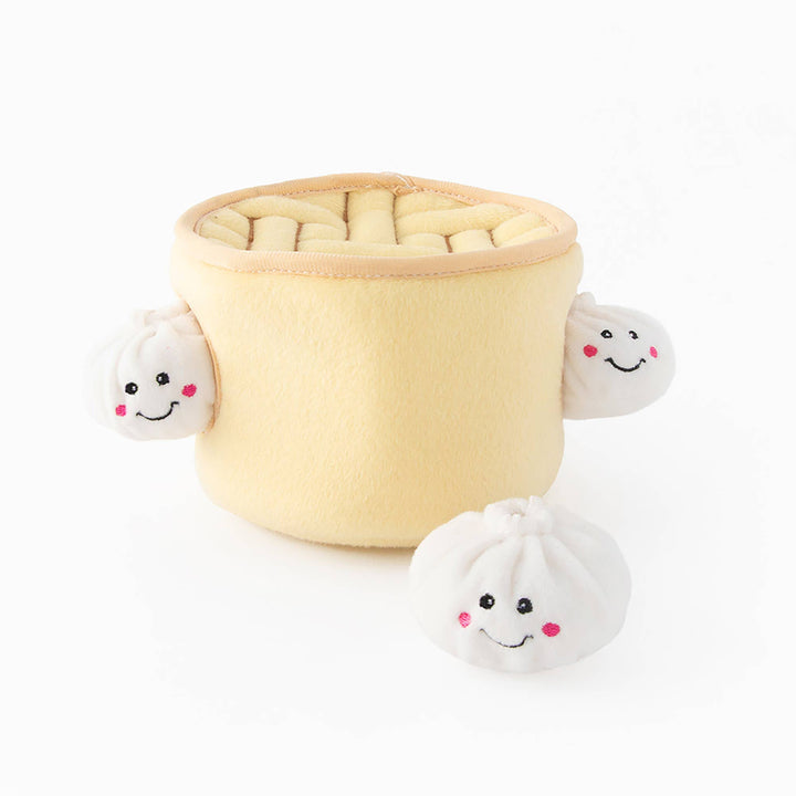 Zippy Burrow Soup Dumplings Dog Toy