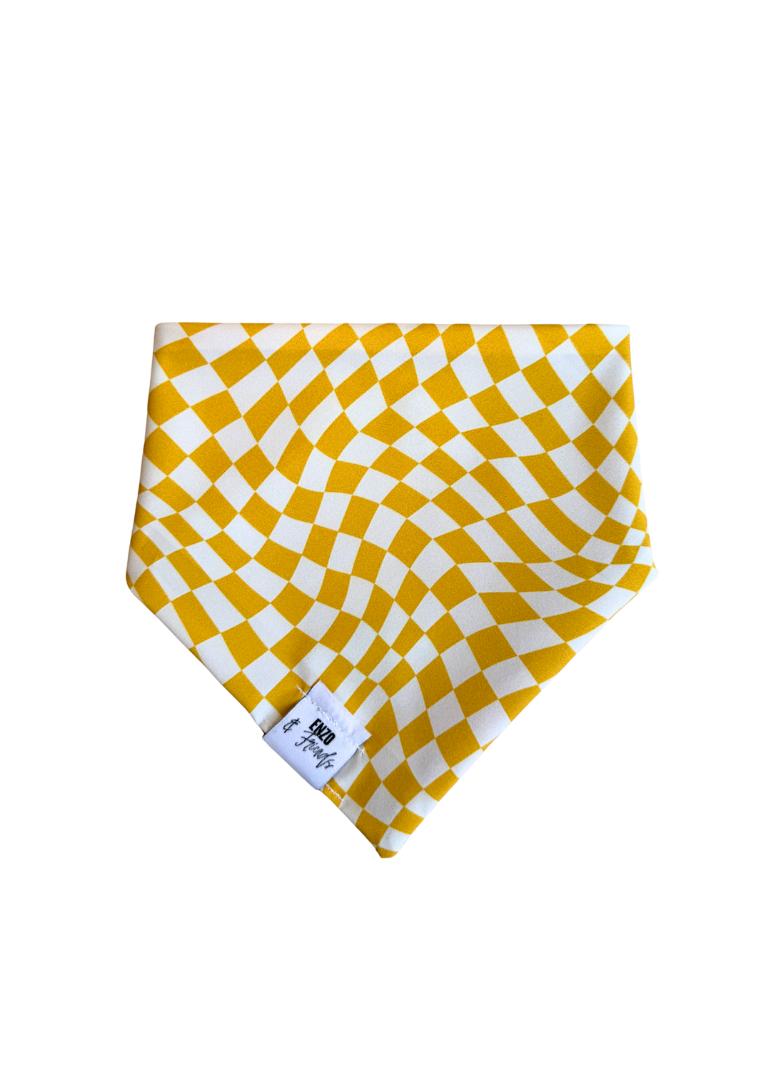 Enzo Yellow Checker + Daisy Bandana