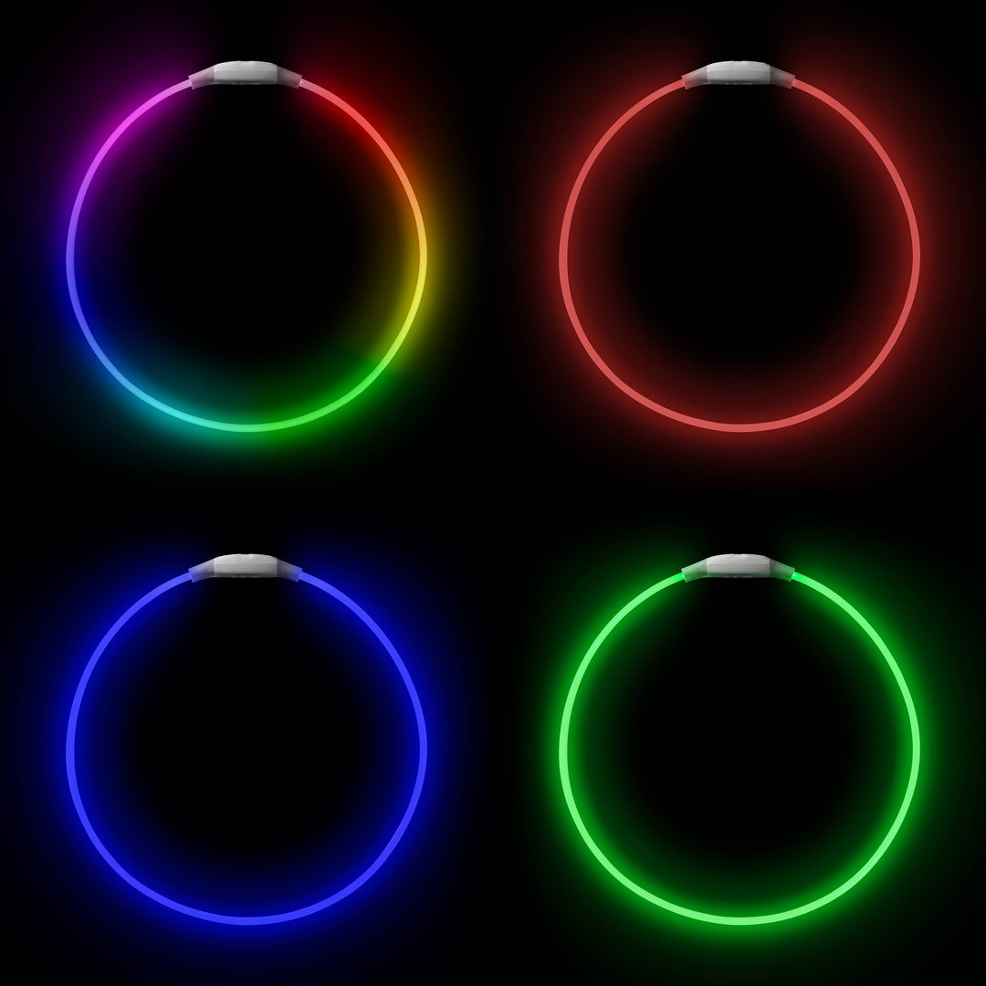 NiteHowl Max Rechargeable LED Safety Necklace Disco
