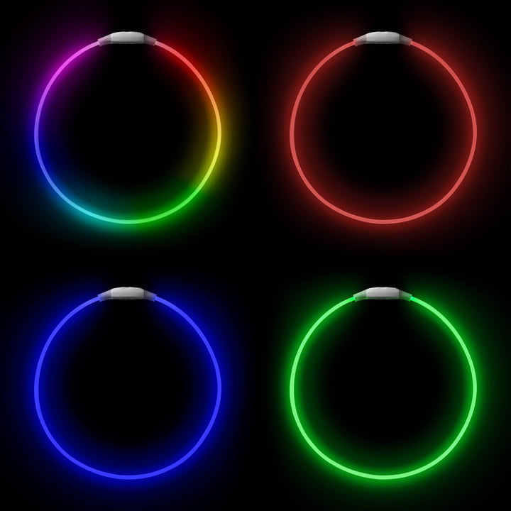 NiteHowl Max Rechargeable LED Safety Necklace Disco