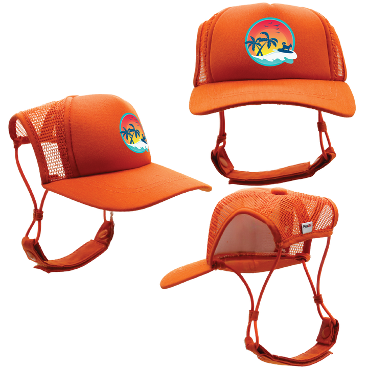 California Surfer Dog | Trucker Hat for Dogs